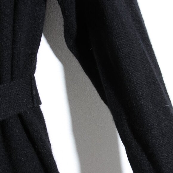 J. Crew 100% Cashmere Relaxed-Fit Open Cardigan Sweater Belted Size Medium Large - Picture 9 of 16